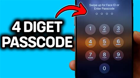 iphone passcode 4 digit|apple 4 digit passcode.